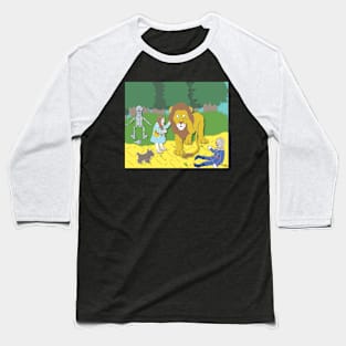 "The Wonderful Wizard Of Oz" Denslow tribute Baseball T-Shirt